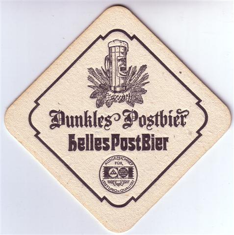 frontenhausen dgf-by post raute 1b (raute185-dunkles postbier-schwarz)